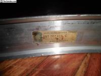 NOS Aluminum Bumper Trim 241 707 411C