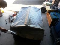 1978 Westfalia trailer - covered wagon tarp