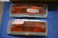 NOS 211 953 141 J VW Bus turn signal lenses,1968-'71, Hella typ 2