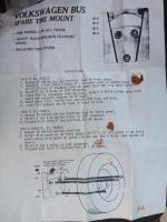 Front Spare Tire Mounting Instructions