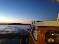 Bus on a ferry