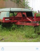 Stolen tandem axle trailer with Westy roof clip