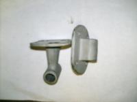Palm green paint on Westy tent mounts
