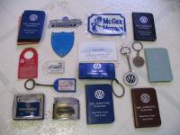 VW Dealership Collectibles - Ash Trays, Lighters, Matchbooks