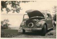 Beetle with roofrack