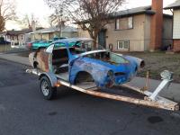 66 Ghia Body. Early 70s Doors, roof, Deck Lid, and door windows