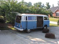 How much pinestraw can fit in a bus?!