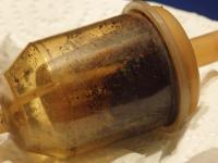 rust in fuel filter