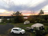 City Campground, Lunenburg, Nova Scotia At Sunrise