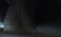 Close up of oil treated muffler