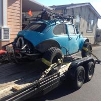 1967 baja bug and car trailer Stolen