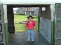 My daughter Megan in the DD
