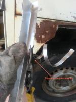 Westy 1971 Restoration dog leg