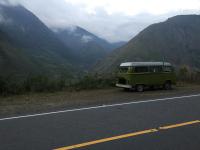 77 westfalia sage green road trip Peru- Cusco to Puerto Maldonado