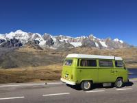 77 westfalia sage green road trip Peru- Cusco to Puerto Maldonado