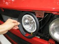 3-D printed headlight surrounds