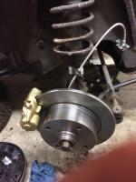 disk brake conversion