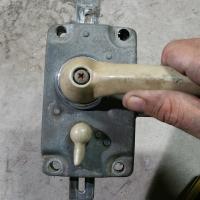 1966 Bus Cargo Door Lock