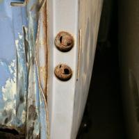 1966 bus pillar door inner bracket