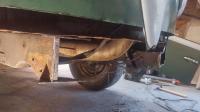 1964 kombi b-pillar and dogleg and front end support replacement