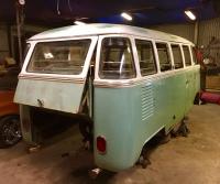 First pass with TR3 glaze passenger side