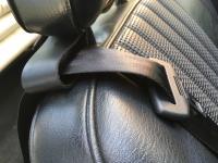 1970 convertible Ghia home made seat belt guide