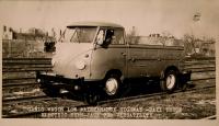 1959 Gandy Wagon / Railroad Bus Promotional Photograph