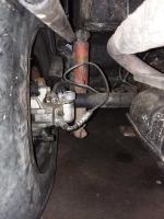 Rear disc brake hose upgrade