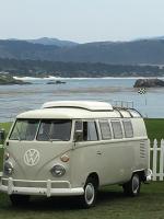 VWs on 18th hole Pebble Beach