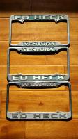 Ventura Heck Motor Company plate frames