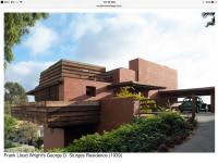 Bug at Frank Lloyd Wright house
