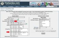 Classifieds search example - Search for parts from a specific user in a specific category