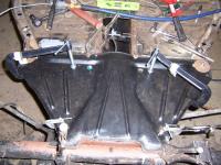 Frame head bottom plate repair