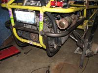 Pullstart's engine cage and engine mounts