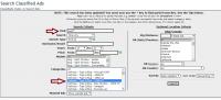 Classifieds search example for finding Split Bus Westys