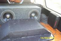 stereo installed gotta watch the volt gauge though!