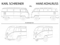 Comparison Sketch - Kohlruss vs. Schreiner Barndoor