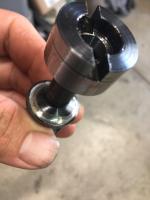 Distributor drive shaft worn