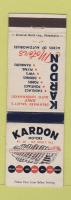 Kardon Motors, Mt. Holly, NJ matchbook