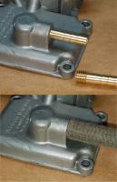 Screwed in barbed fuel inlet