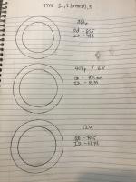 Type 1 Flywheel Shim Sizes