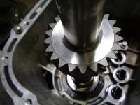 Pinion shaft thrust surface