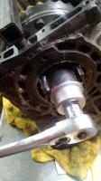 091 Dave Folts gear carrier and ring and pinion setup