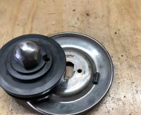Power steering pulley modification