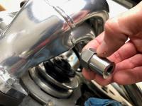 Power steering pulley modification