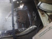 Pan replacement right side/battery tray