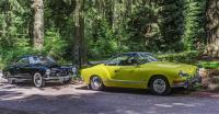 1972 Saturn Yellow Karmann Ghia Coupe