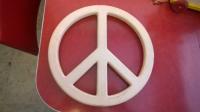 VW Bus Peace sign emblem