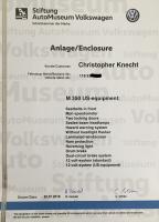 Stiftung AutoMuseum Volkswagen Birth Certificate