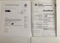 Stiftung AutoMuseum Volkswagen Birth Certificate